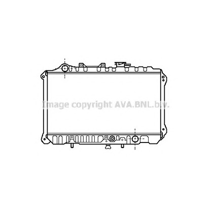 Foto Kühler, Motorkühlung AVA QUALITY COOLING MZ2019