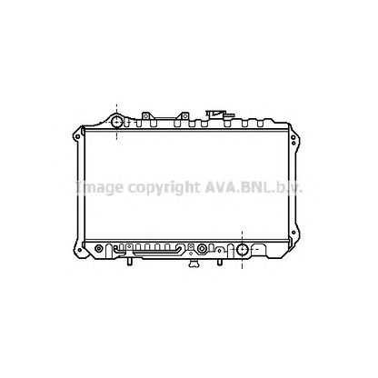 Foto Radiatore, Raffreddamento motore AVA QUALITY COOLING MZ2020