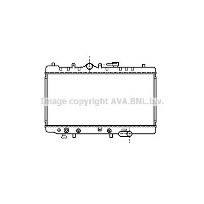 Photo Radiator, engine cooling AVA QUALITY COOLING MZ2029