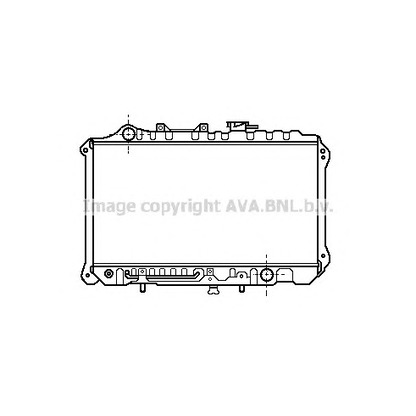 Foto Radiatore, Raffreddamento motore AVA QUALITY COOLING MZ2032