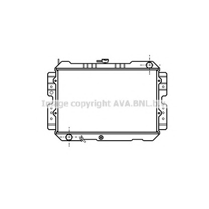 Foto Radiador, refrigeración del motor AVA QUALITY COOLING MZ2043