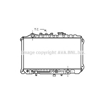 Foto Radiatore, Raffreddamento motore AVA QUALITY COOLING MZ2082