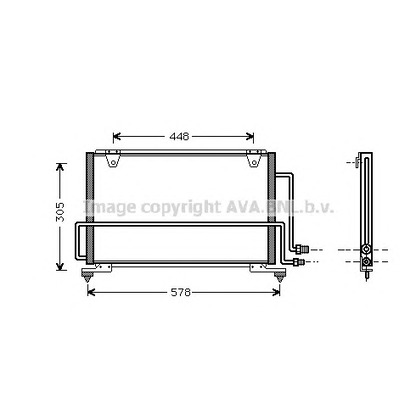 Фото Конденсатор, кондиционер AVA QUALITY COOLING MZ5108