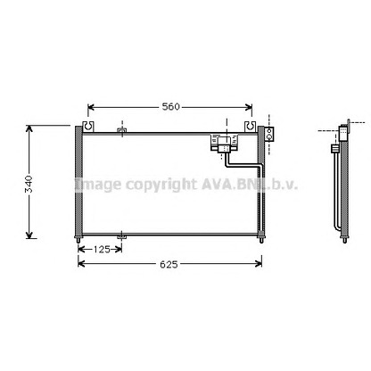 Foto Condensador, aire acondicionado AVA QUALITY COOLING MZ5127