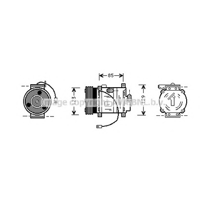 Фото Компрессор, кондиционер AVA QUALITY COOLING MZK132