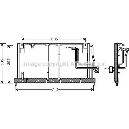 Zdjęcie Skraplacz, klimatyzacja AVA QUALITY COOLING OL5225