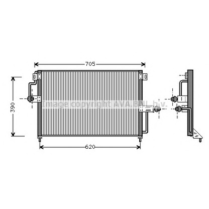 Фото Конденсатор, кондиционер AVA QUALITY COOLING OL5227