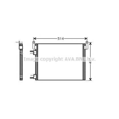 Фото Конденсатор, кондиционер AVA QUALITY COOLING OL5452D