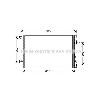 Photo Condenser, air conditioning AVA QUALITY COOLING OLA5333