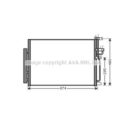 Photo Condenser, air conditioning AVA QUALITY COOLING OLA5436D