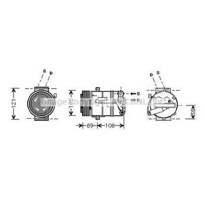 Foto Compressore, Climatizzatore AVA QUALITY COOLING OLAK427