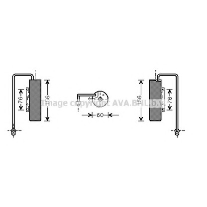 Photo Filtre déshydratant, climatisation AVA QUALITY COOLING OLD336