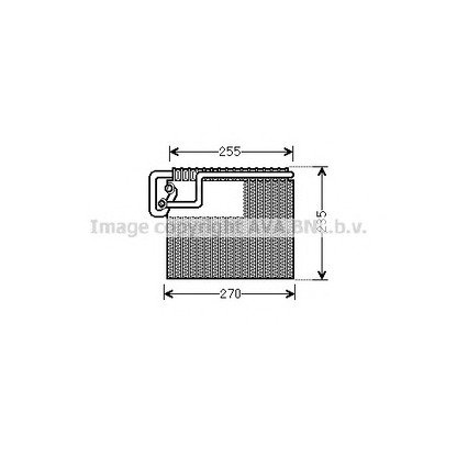 Photo Evaporator, air conditioning AVA QUALITY COOLING OLV481