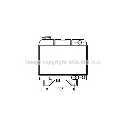 Foto Radiador, refrigeración del motor AVA QUALITY COOLING PE2021