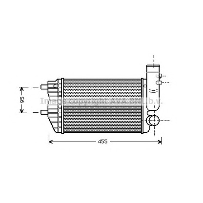 Photo Intercooler, échangeur AVA QUALITY COOLING PE4183