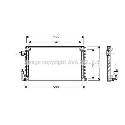 Photo Condenseur, climatisation AVA QUALITY COOLING PE5180