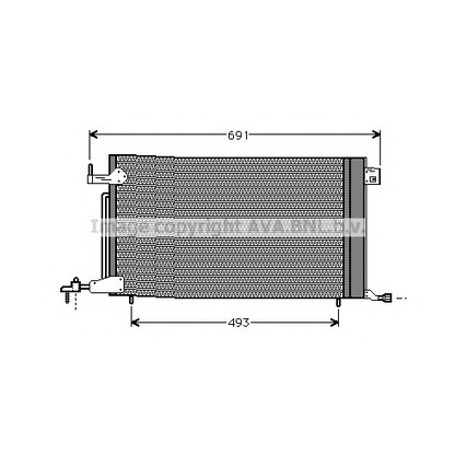 Zdjęcie Skraplacz, klimatyzacja AVA QUALITY COOLING PE5186