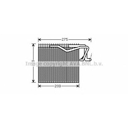 Photo Evaporator, air conditioning AVA QUALITY COOLING PEV287