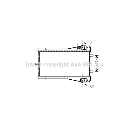 Photo Radiator, engine cooling AVA QUALITY COOLING PR2044