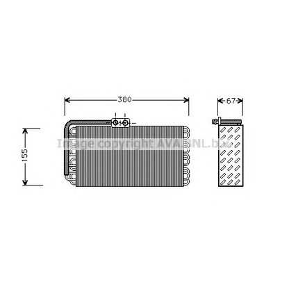 Zdjęcie Parownik, klimatyzacja AVA QUALITY COOLING PRV027