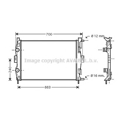 Photo Module de refroidissement AVA QUALITY COOLING RT2306