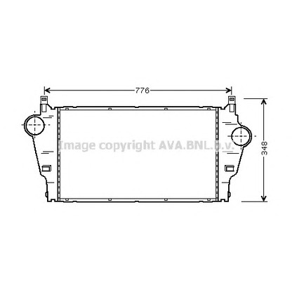 Foto Ladeluftkühler AVA QUALITY COOLING RT4295