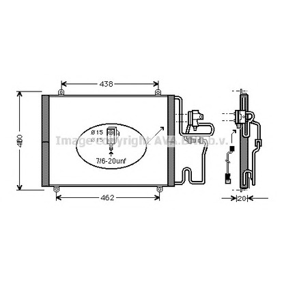 Foto Kondensator, Klimaanlage AVA QUALITY COOLING RT5219