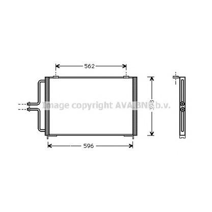 Фото Конденсатор, кондиционер AVA QUALITY COOLING RT5236