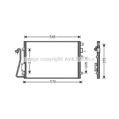 Foto Kondensator, Klimaanlage AVA QUALITY COOLING RT5275