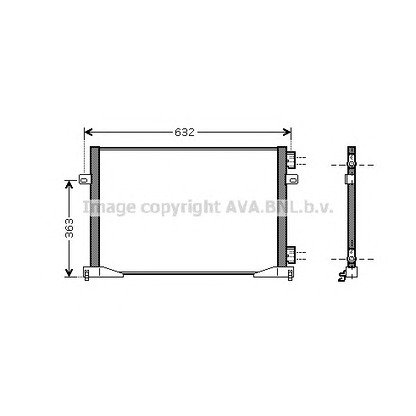 Foto Condensador, aire acondicionado AVA QUALITY COOLING RT5339