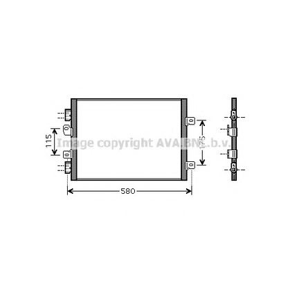 Photo Condenseur, climatisation AVA QUALITY COOLING RT5341