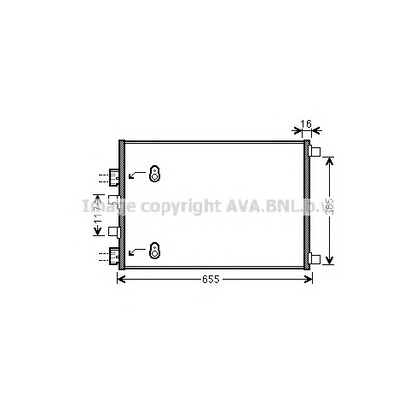 Foto Kondensator, Klimaanlage AVA QUALITY COOLING RT5422