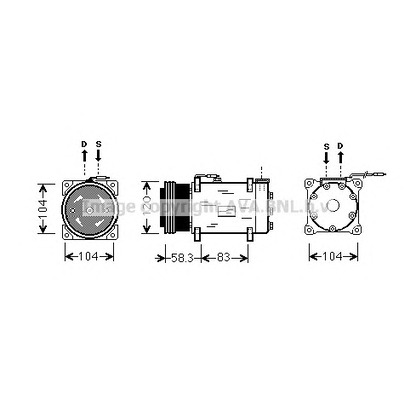 Foto Compressore, Climatizzatore AVA QUALITY COOLING RTK284