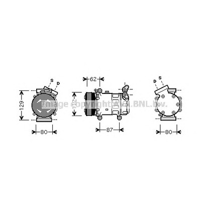 Фото Компрессор, кондиционер AVA QUALITY COOLING RTK331