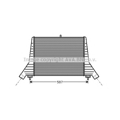 Photo Intercooler, charger AVA QUALITY COOLING SB4029