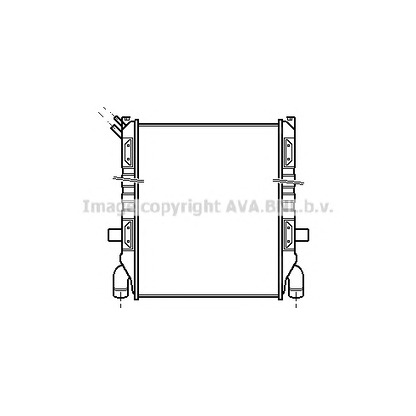 Photo Radiateur, refroidissement du moteur AVA QUALITY COOLING SC2003