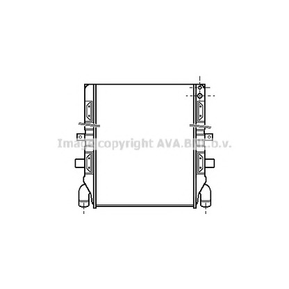 Photo Radiateur, refroidissement du moteur AVA QUALITY COOLING SC2004