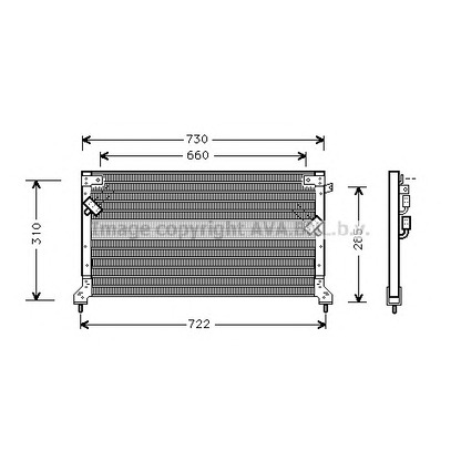 Foto Kondensator, Klimaanlage AVA QUALITY COOLING SU5040