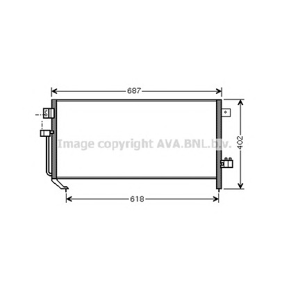 Photo Condenser, air conditioning AVA QUALITY COOLING SU5060D