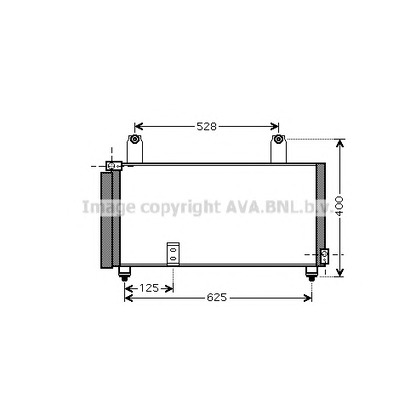 Photo Condenser, air conditioning AVA QUALITY COOLING SZ5081D