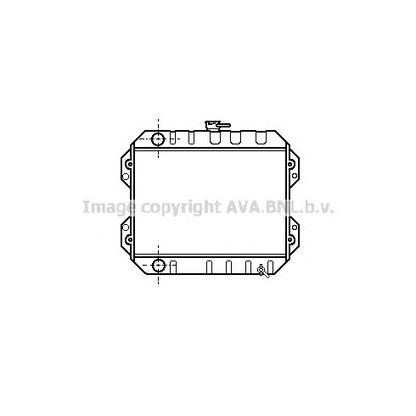 Photo Radiateur, refroidissement du moteur AVA QUALITY COOLING TO2012