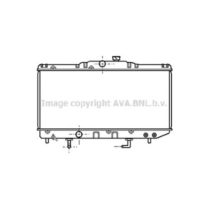 Photo Radiator, engine cooling AVA QUALITY COOLING TO2159