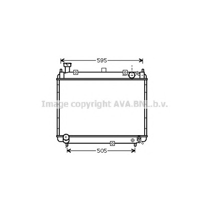 Foto Kühler, Motorkühlung AVA QUALITY COOLING TO2233