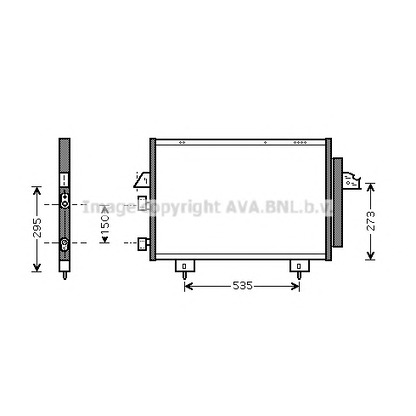 Foto Condensador, aire acondicionado AVA QUALITY COOLING TO5281D