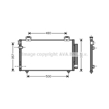 Foto Condensador, aire acondicionado AVA QUALITY COOLING TO5392D