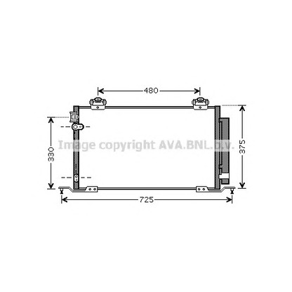 Foto Condensador, aire acondicionado AVA QUALITY COOLING TO5393