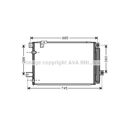 Foto Kondensator, Klimaanlage AVA QUALITY COOLING TO5409D