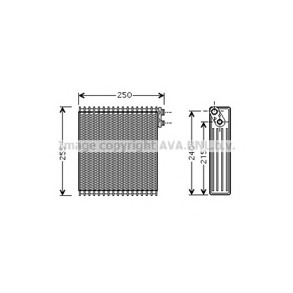 Foto Verdampfer, Klimaanlage AVA QUALITY COOLING TOV389