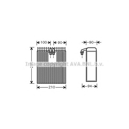 Фото Испаритель, кондиционер AVA QUALITY COOLING TOV391