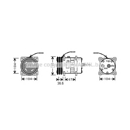 Foto Kompressor, Klimaanlage AVA QUALITY COOLING UVK084